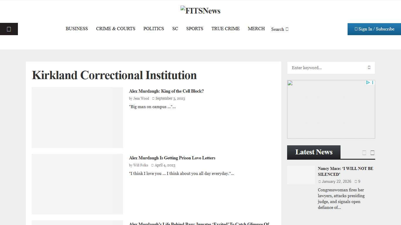Kirkland Correctional Institution Archives - FITSNews